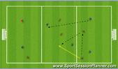 Football/Soccer: Collecting, Combining & Carrying through Midfield, Technical: Passing & Receiving  U10