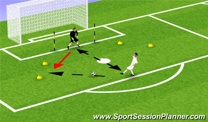Football/Soccer Session Plan Drill (Colour): Screen 6