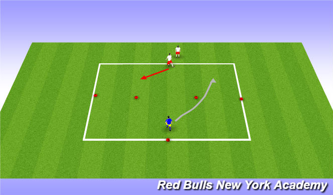 Football/Soccer Session Plan Drill (Colour): Screen 1