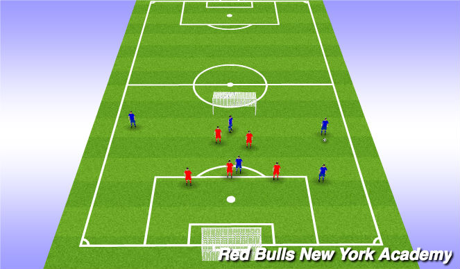 Football/Soccer Session Plan Drill (Colour): Game