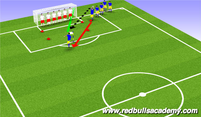 Football/Soccer Session Plan Drill (Colour): Main Theme