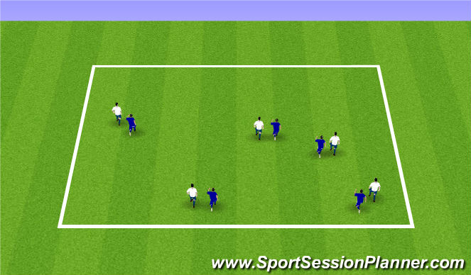 Football/Soccer Session Plan Drill (Colour): Introduction