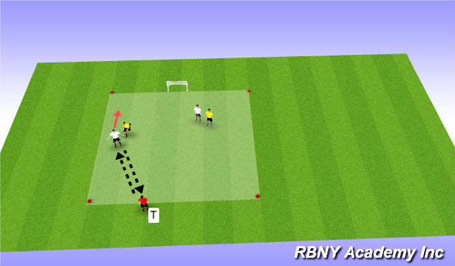 Football/Soccer Session Plan Drill (Colour): Main-Theme