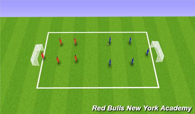 Football/Soccer Session Plan Drill (Colour): Game