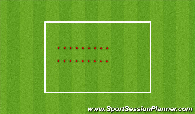 Football/Soccer Session Plan Drill (Colour): FIFA11+