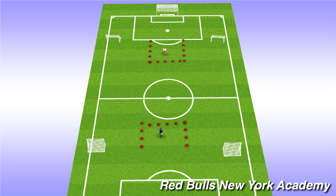 Football/Soccer Session Plan Drill (Colour): Main theme