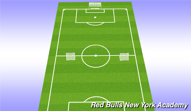Football/Soccer Session Plan Drill (Colour): Phase