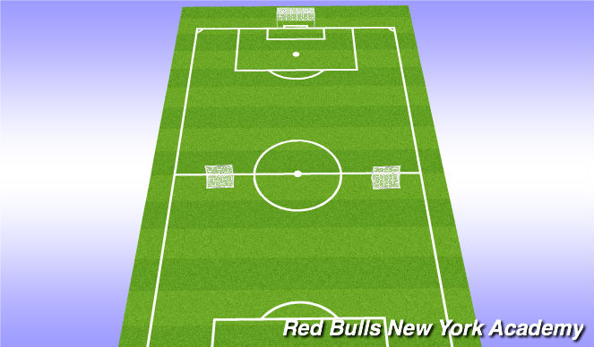 Football/Soccer Session Plan Drill (Colour): Phase