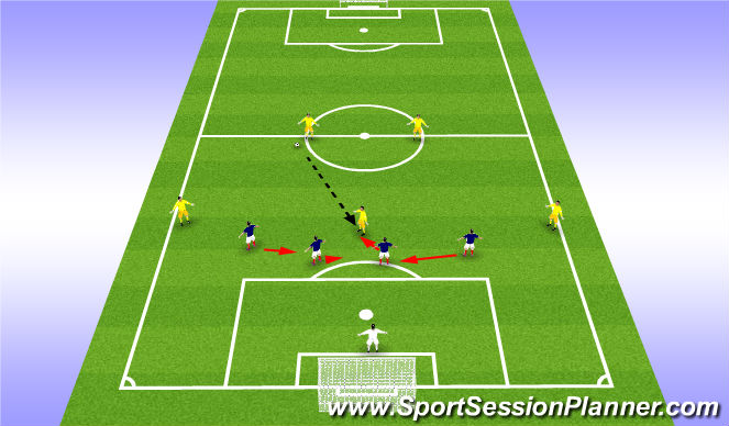 Football/Soccer Session Plan Drill (Colour): Cover
