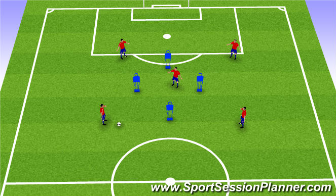 Football/Soccer Session Plan Drill (Colour): Arrival Times and Techniques