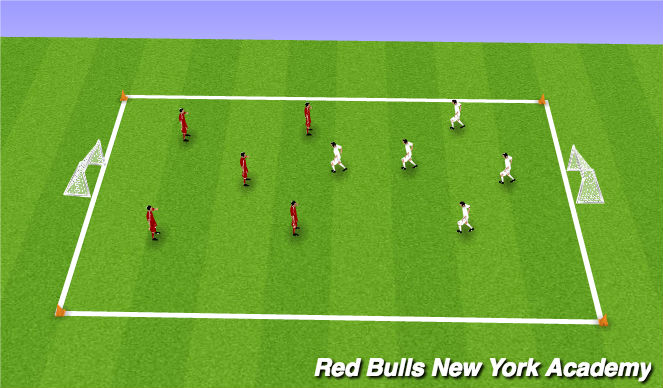 Football/Soccer Session Plan Drill (Colour): Activity 5: Match