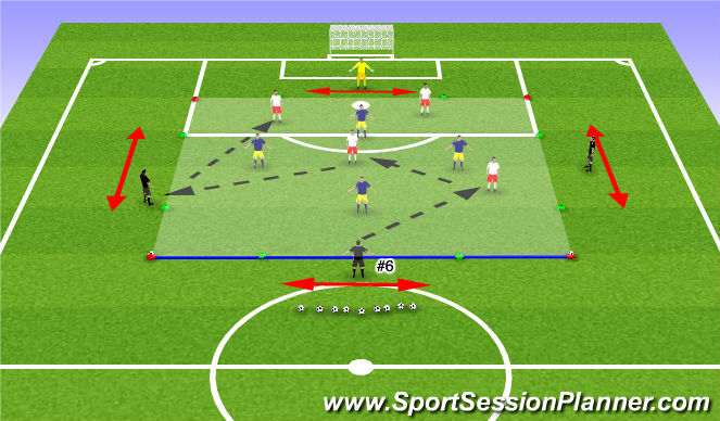 Football/Soccer Session Plan Drill (Colour): PG