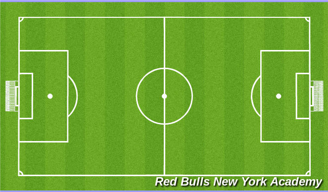 Football/Soccer Session Plan Drill (Colour): SSG