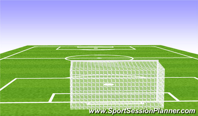 Football/Soccer Session Plan Drill (Colour): Frame