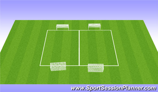Football/Soccer Session Plan Drill (Colour): Game