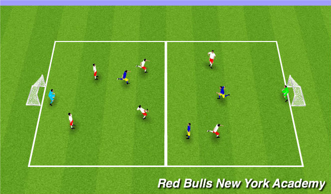 Football/Soccer Session Plan Drill (Colour): Game