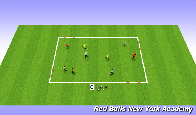 Football/Soccer Session Plan Drill (Colour): Liverpool Rondo