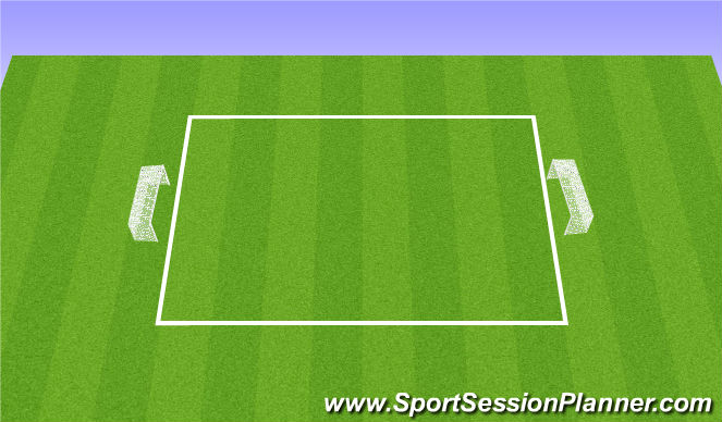 Football/Soccer Session Plan Drill (Colour): Game