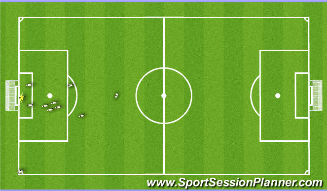 Football/Soccer Session Plan Drill (Colour): Screen 4