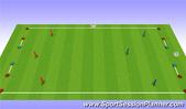 Football/Soccer: 1v1 - 3v3 session, Technical: Coerver/Individual Skills U7