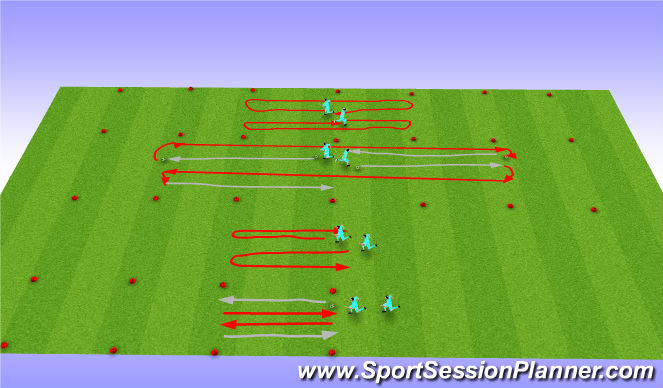 Football/Soccer Session Plan Drill (Colour): Screen 1