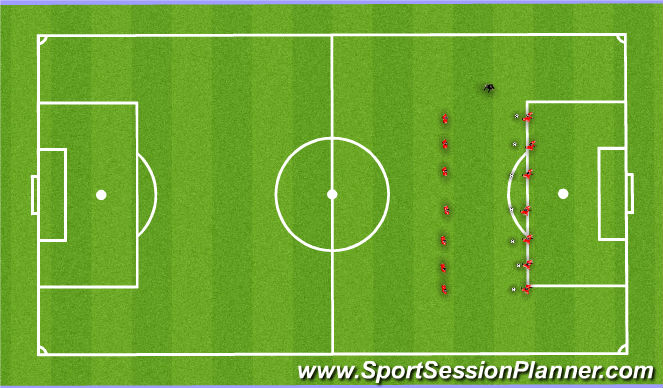 Football/Soccer Session Plan Drill (Colour): Ball Mastery