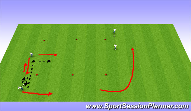 Football/Soccer Session Plan Drill (Colour): Tech WU