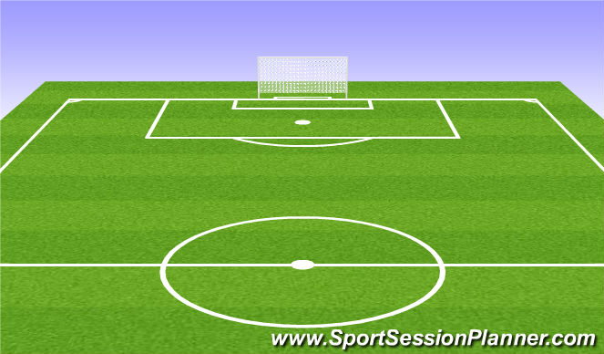 Football/Soccer Session Plan Drill (Colour): 9vs9 or 11vs11