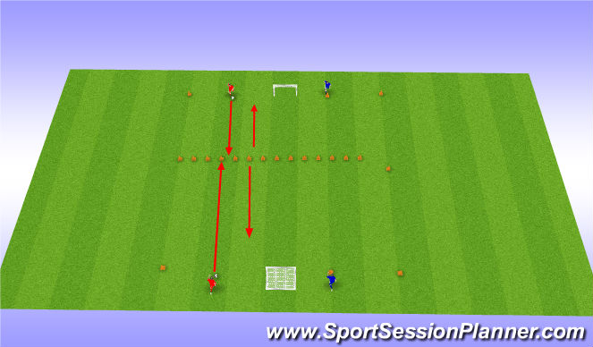 Football/Soccer Session Plan Drill (Colour): backmoves