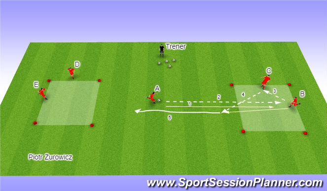 Football/Soccer Session Plan Drill (Colour): Screen 1
