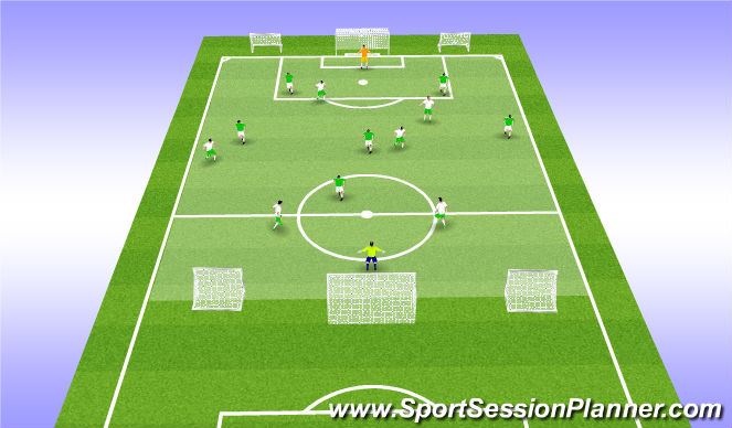 Football/Soccer Session Plan Drill (Colour): Screen 4