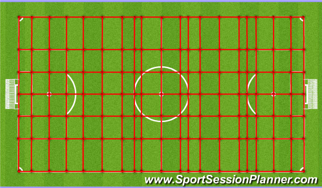 Football/Soccer Session Plan Drill (Colour): Template