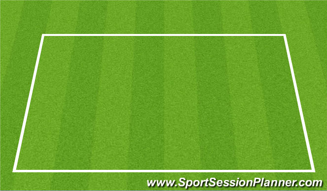 Football/Soccer Session Plan Drill (Colour): Cool Down