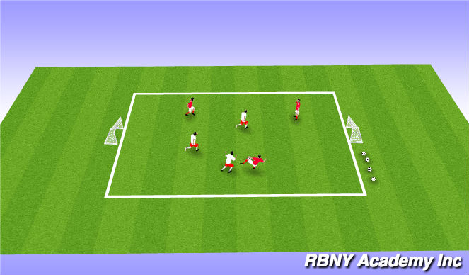 Football/Soccer Session Plan Drill (Colour): Game