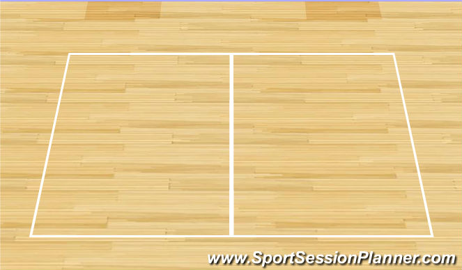 Futsal Session Plan Drill (Colour): Screen 1