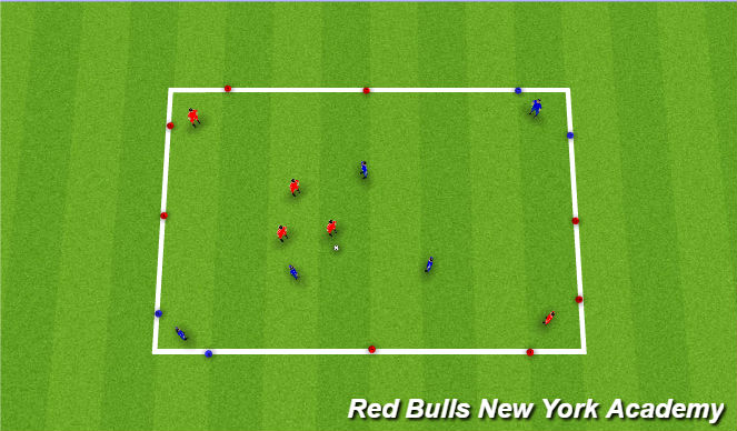 Football/Soccer Session Plan Drill (Colour): Screen 3