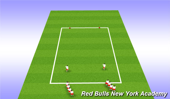 Football/Soccer Session Plan Drill (Colour): SAQ