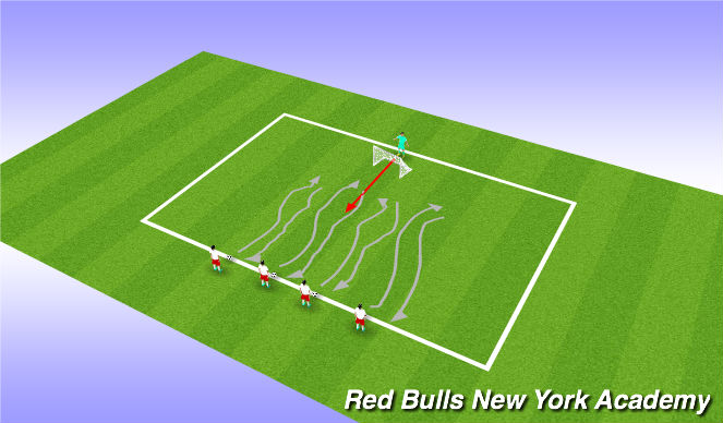 Football/Soccer Session Plan Drill (Colour): Mr. Fox Game