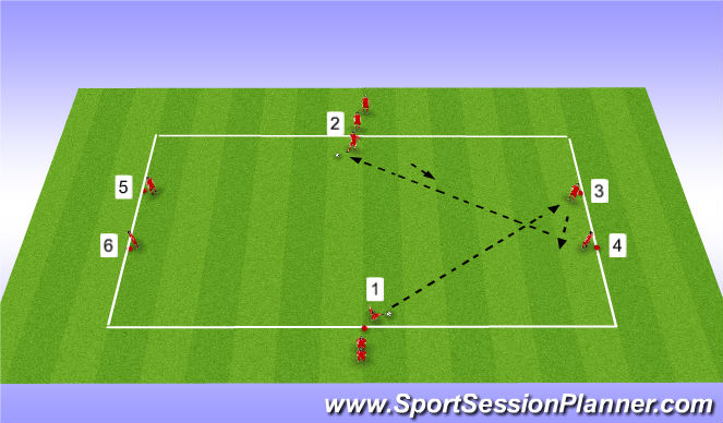 Football/Soccer Session Plan Drill (Colour): SGP
