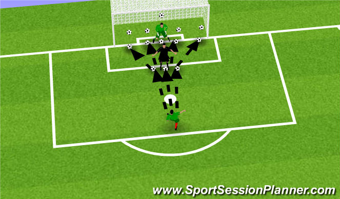 Football/Soccer Session Plan Drill (Colour): Screen 1