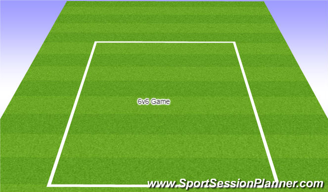 Football/Soccer Session Plan Drill (Colour): Screen 3