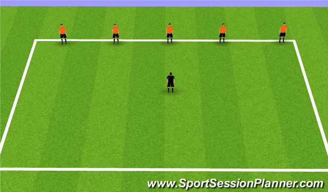 Football/Soccer Session Plan Drill (Colour): Animation 1