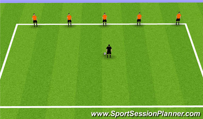 Football/Soccer Session Plan Drill (Colour): Animation 2