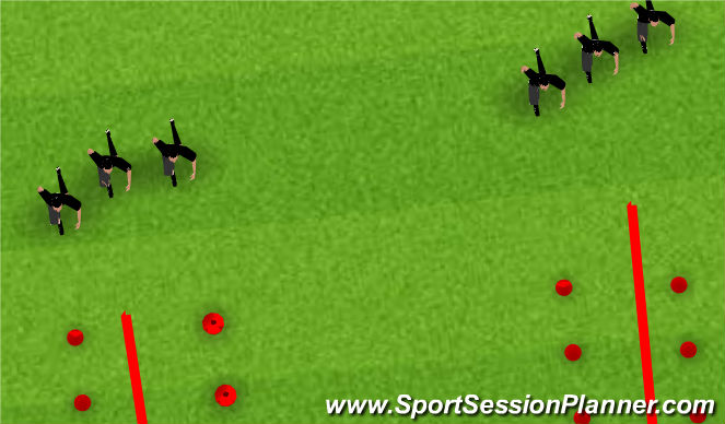 Football/Soccer Session Plan Drill (Colour): Screen 1