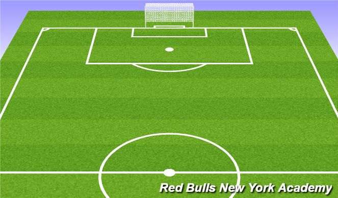 Football/Soccer Session Plan Drill (Colour): Scrimmage