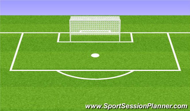 Football/Soccer Session Plan Drill (Colour): Warm Up