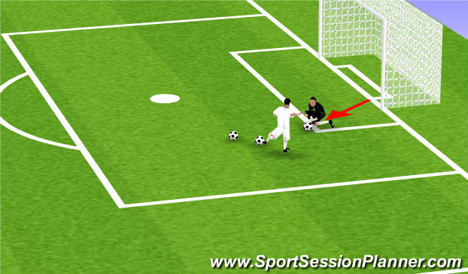 Football/Soccer Session Plan Drill (Colour): Screen 3