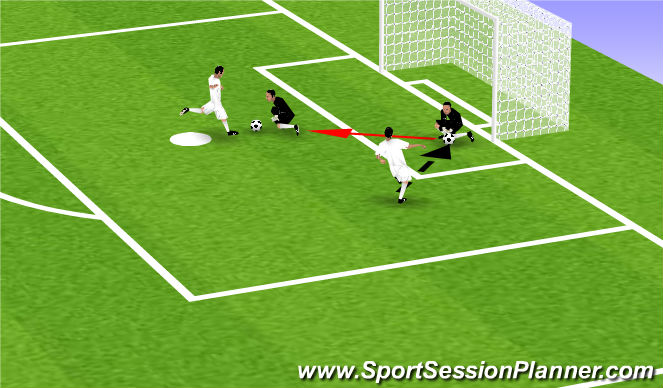 Football/Soccer Session Plan Drill (Colour): Screen 4