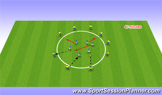 Football/Soccer Session Plan Drill (Colour): Windows