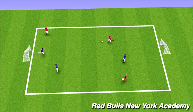 Football/Soccer Session Plan Drill (Colour): Free Play